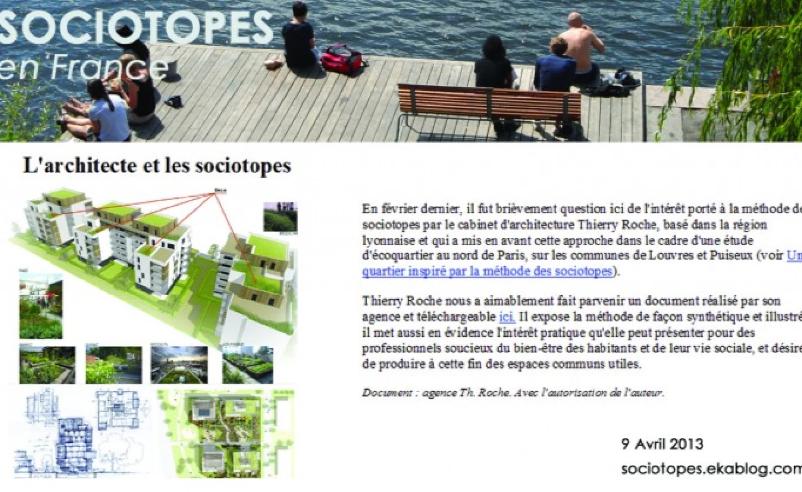 Sociotopes en France - 9 avril 2013