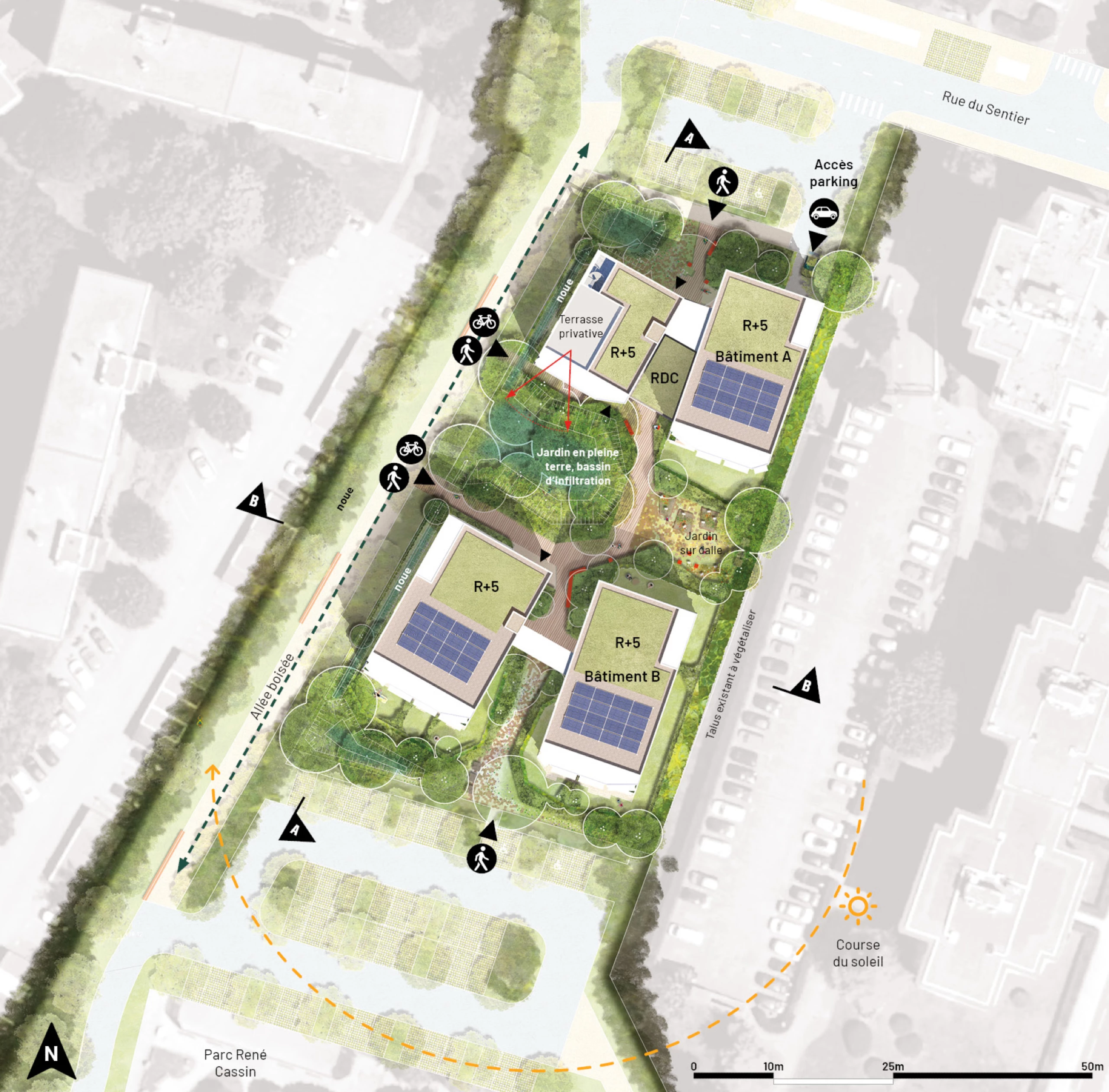 Château Rouge - ZAC Ecoquartier